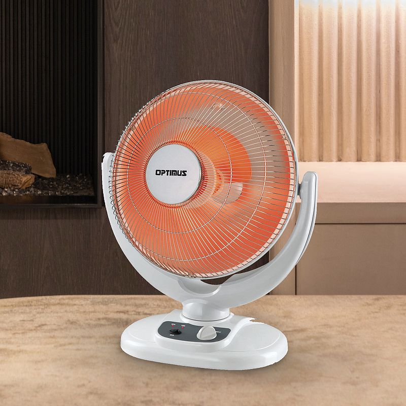 Optimus 14 in. Ocillating Dish Heater