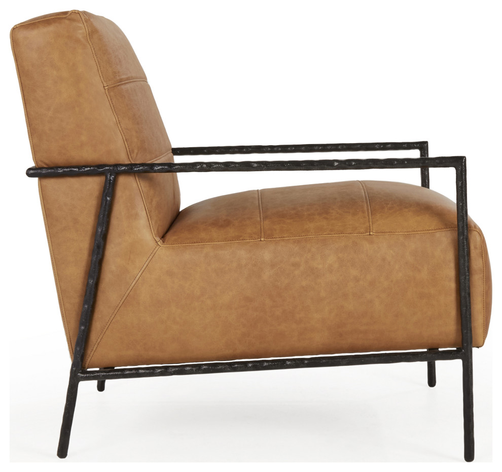 Camden Accent Chair Sahara by Kosas Home   Industrial   Armchairs And Accent Chairs   by Kosas  Houzz