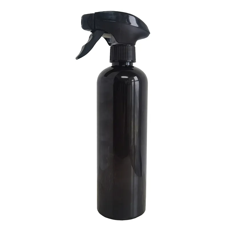 28mm Neck  Plastic Chemical Resistant Black Trigger Sprayer For Cleaning