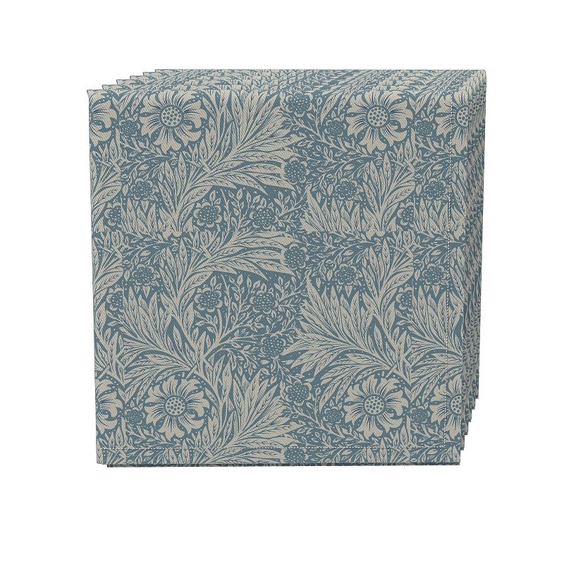 Napkin Set of 4， 100% Cotton， 20x20， Floral 73