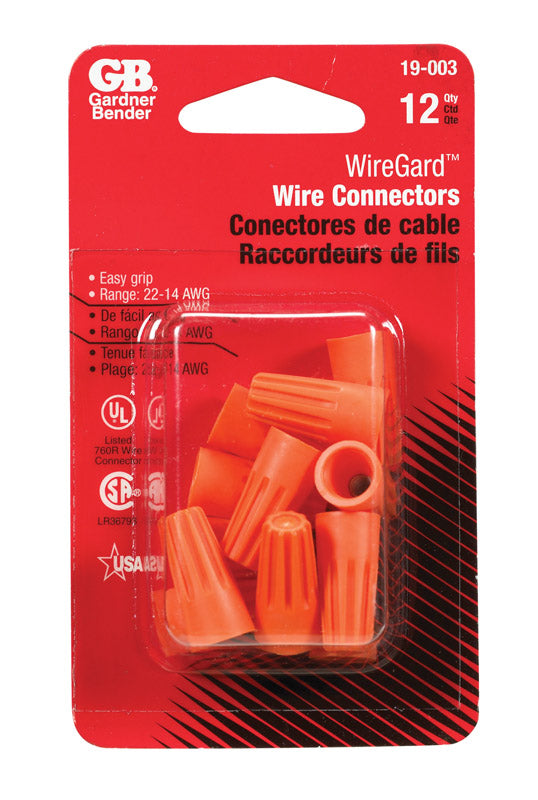 CONN WIRE 22-14 ORG CD12