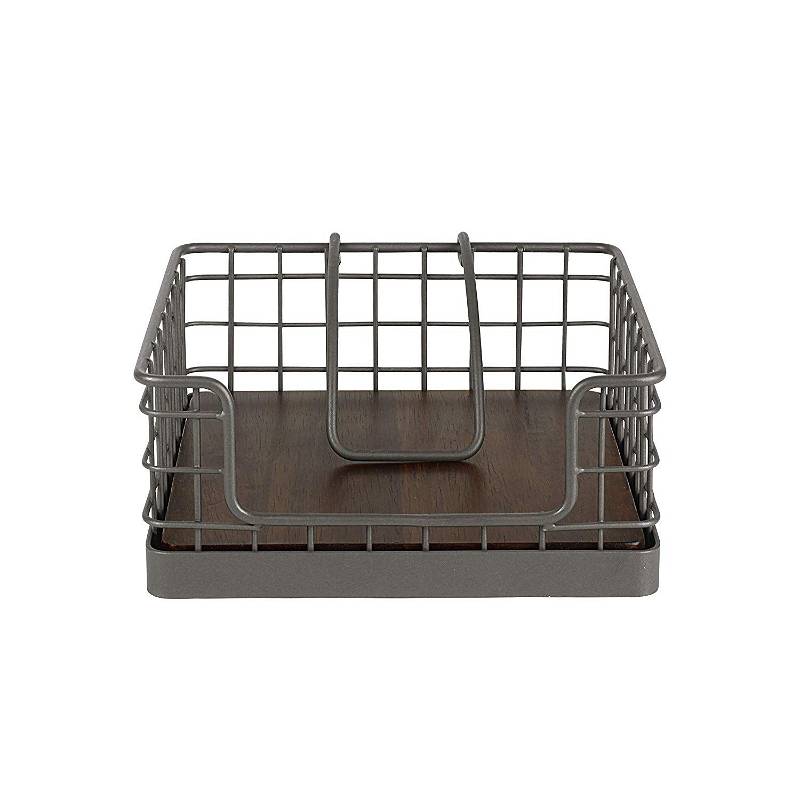 Weighted Napkin Holder - Industrial Gray | Spectrum Madison