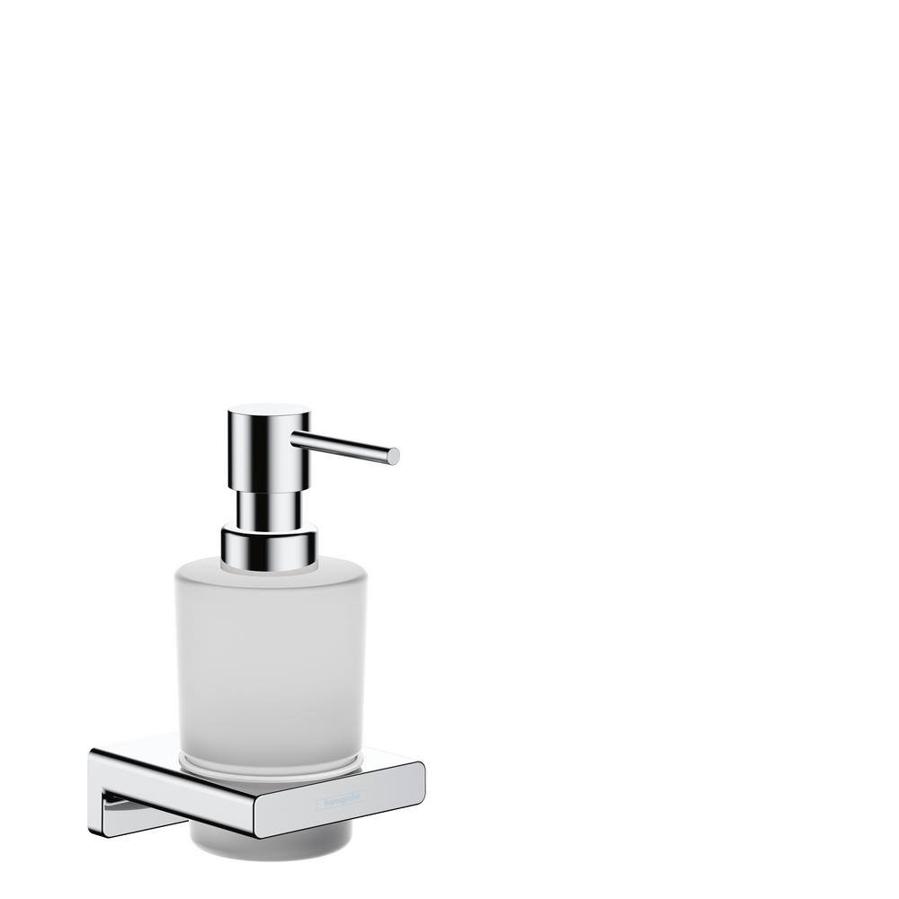 Hansgrohe AddStoris Wall Mount Soap Dispenser in Chrome 41745000