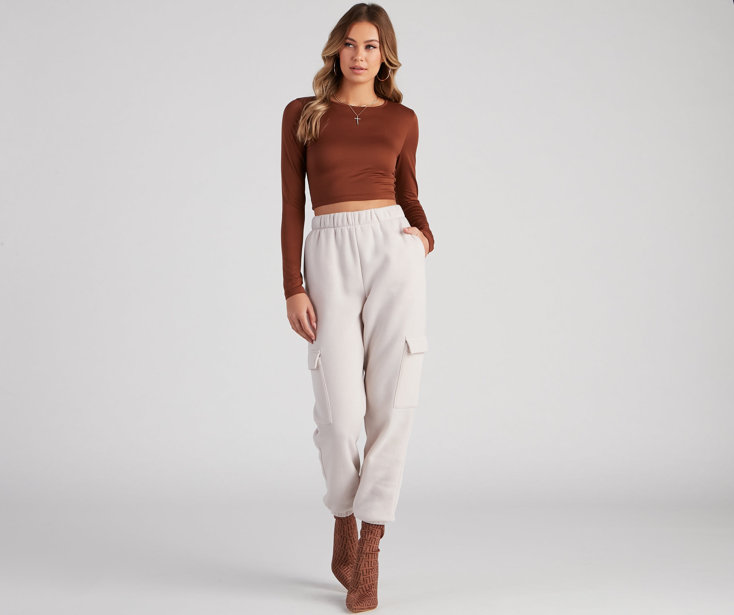 The Basic Crew Knit Top