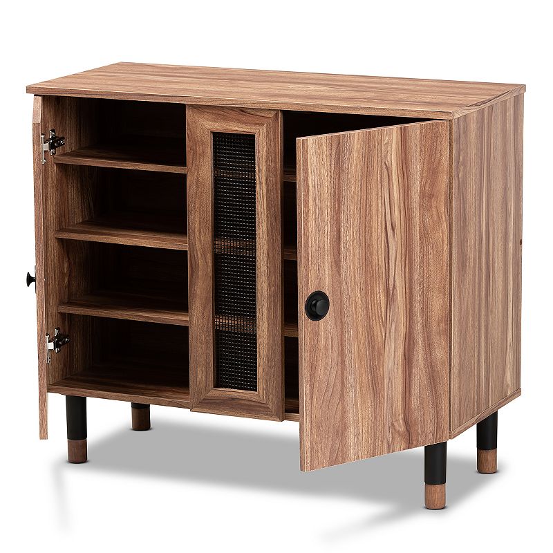 Baxton Studio Valina Shoe Cabinet