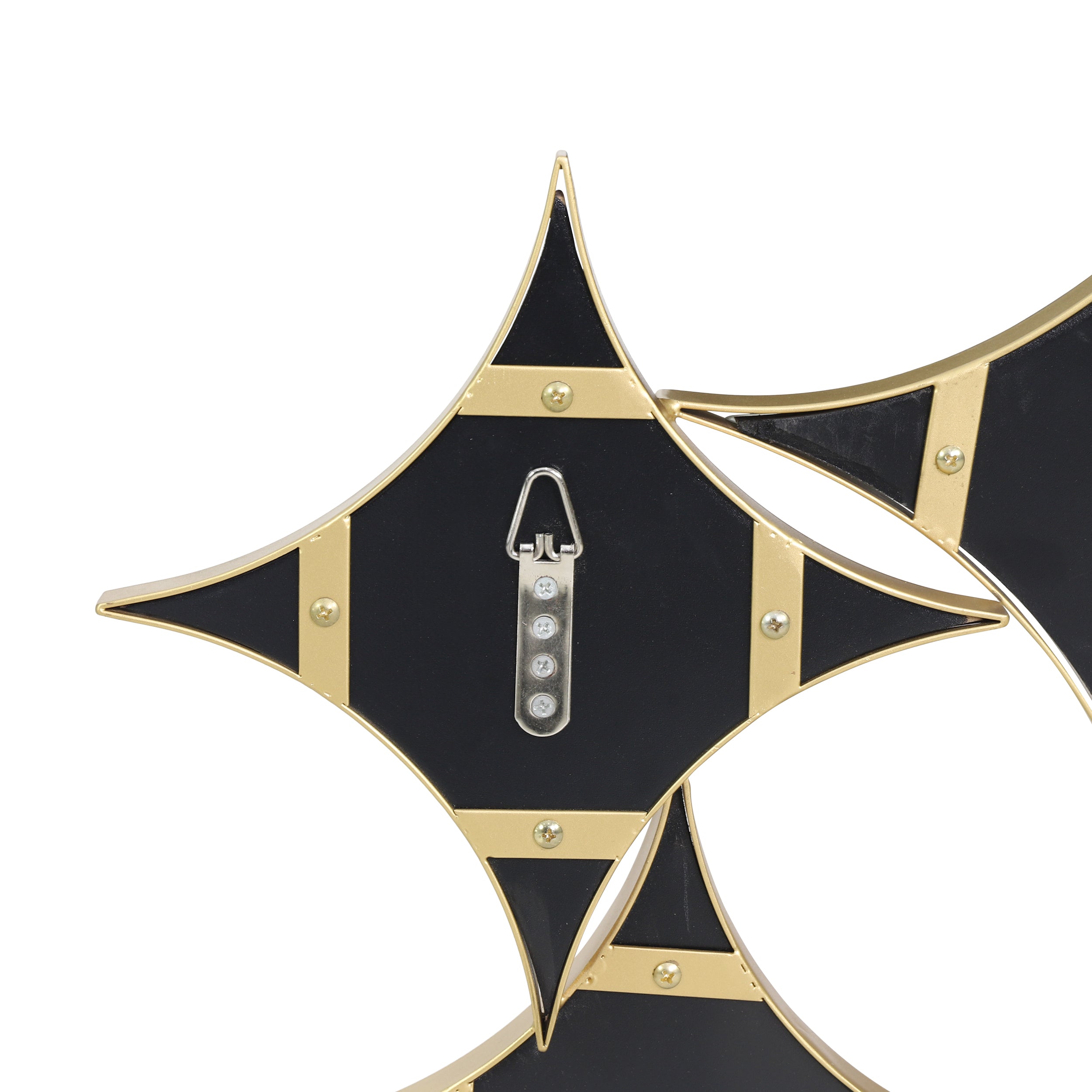 Murley Modern Glam Star Cluster Wall Mirror