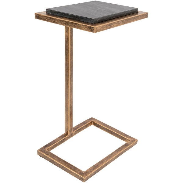 Artistic Weavers Trarna Contemporary Marble Topped End Table - 23