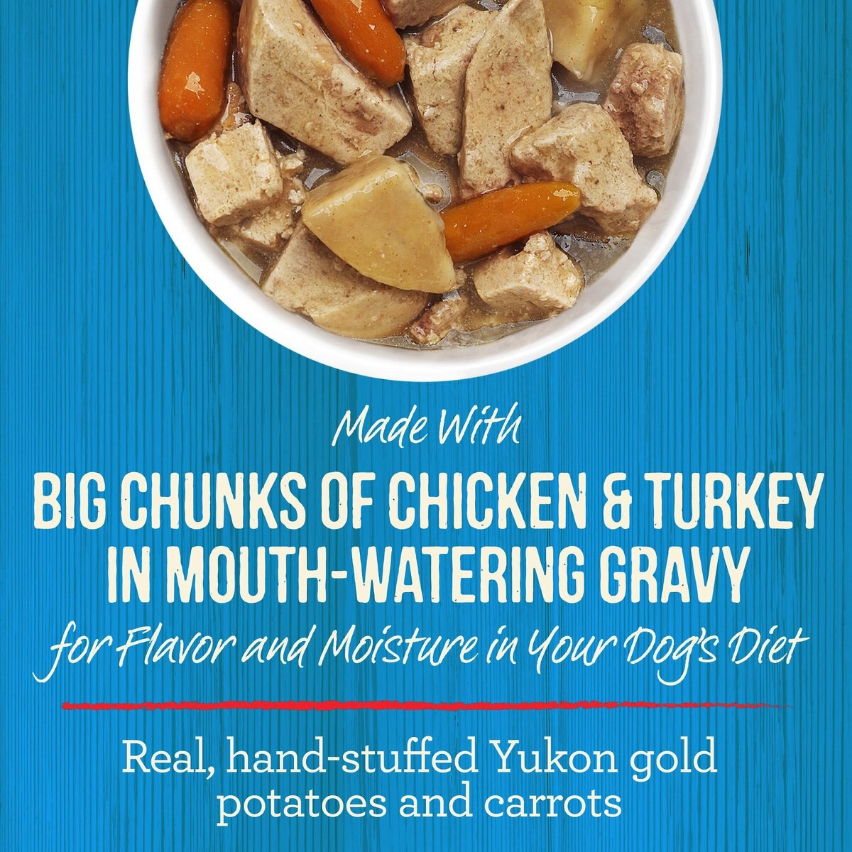 Merrick Chunky Grain-Free Carver's Delight Dinner Canned Dog Food