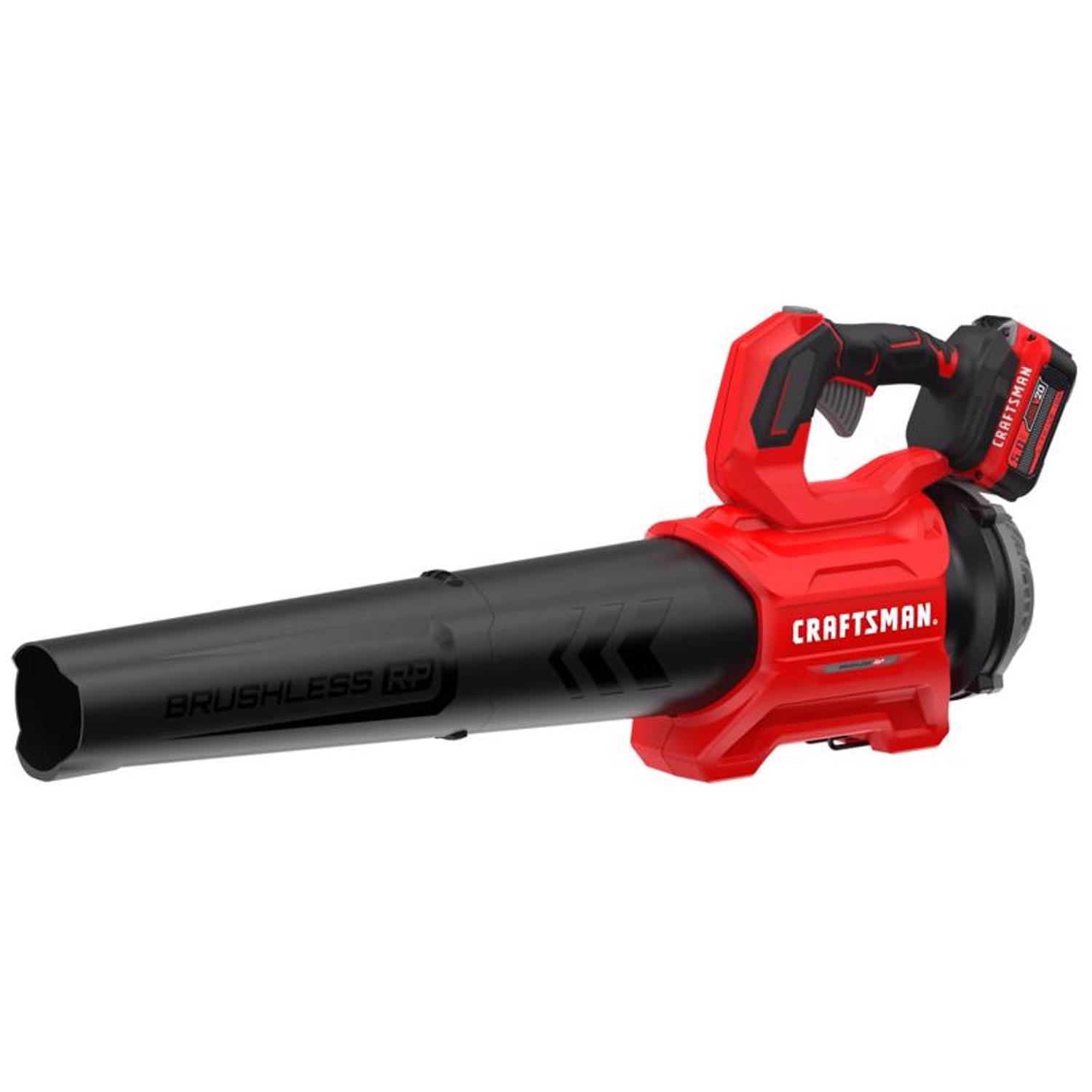 Craftsman V20 BRUSHLESS RP CMCBL730P1 110 mph 410 CFM Battery Handheld Blower Kit (Battery \u0026 Charger