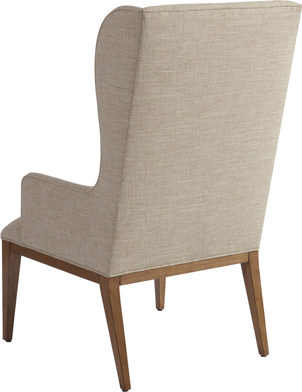 Seacliff Upholstered Host Wing Chair   Transitional   Armchairs And Accent Chairs   by HedgeApple  Houzz