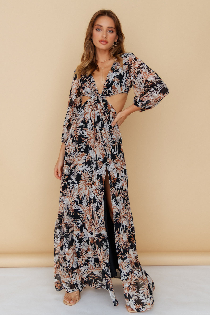 HELLO MOLLY Gardenia Lover Maxi Dress