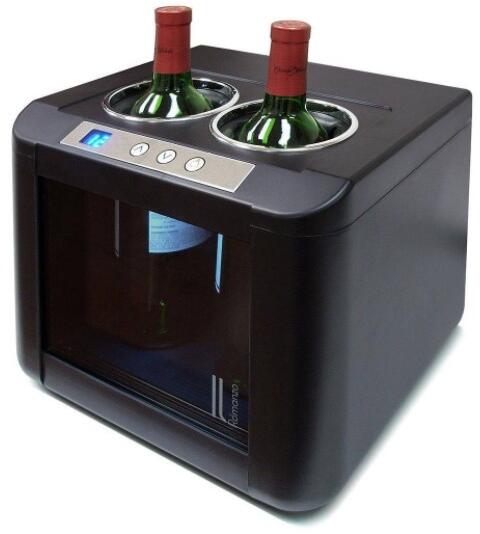 Vinotemp ILOW002 Il Romanzo Series 12 Inch Black Wine Cooler