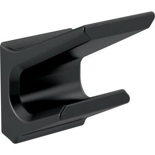 Delta Pivotal Double Towel Hook in Matte Black 79936-BL