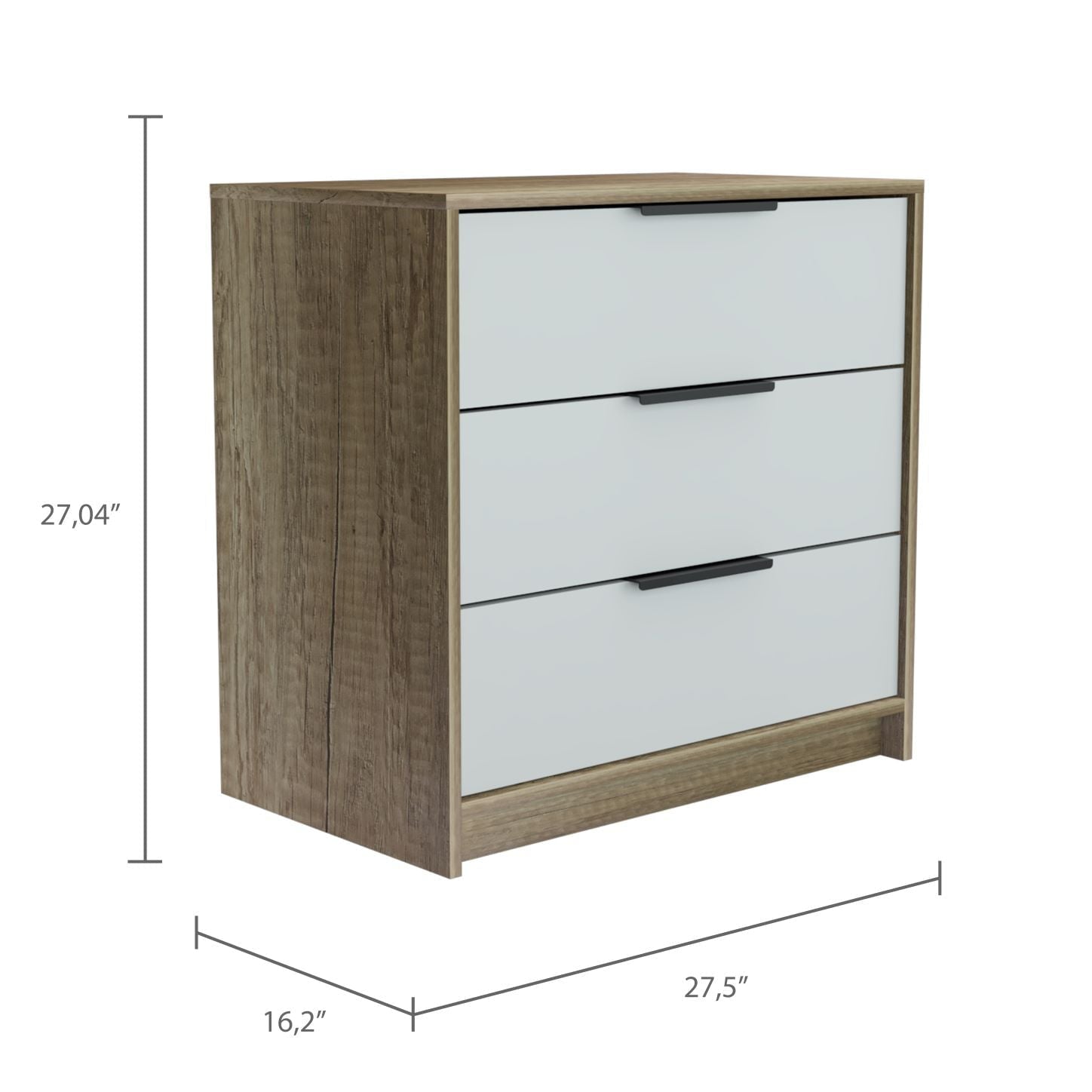 Boahaus Alva Dresser (Brown - White)