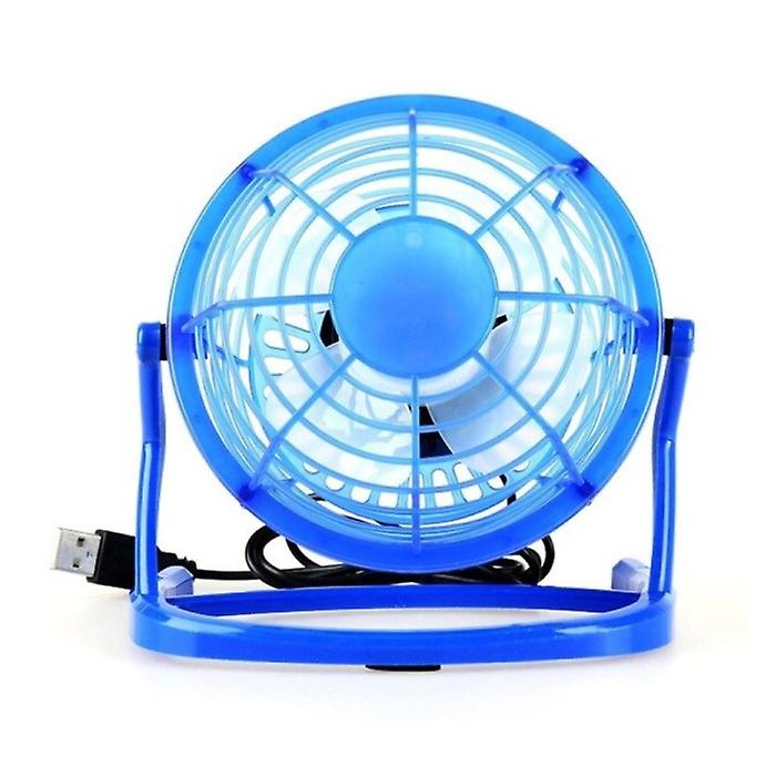 Stuff Certified® Rechargeable Portable Fan - Hand Fan 2500RPM Blue