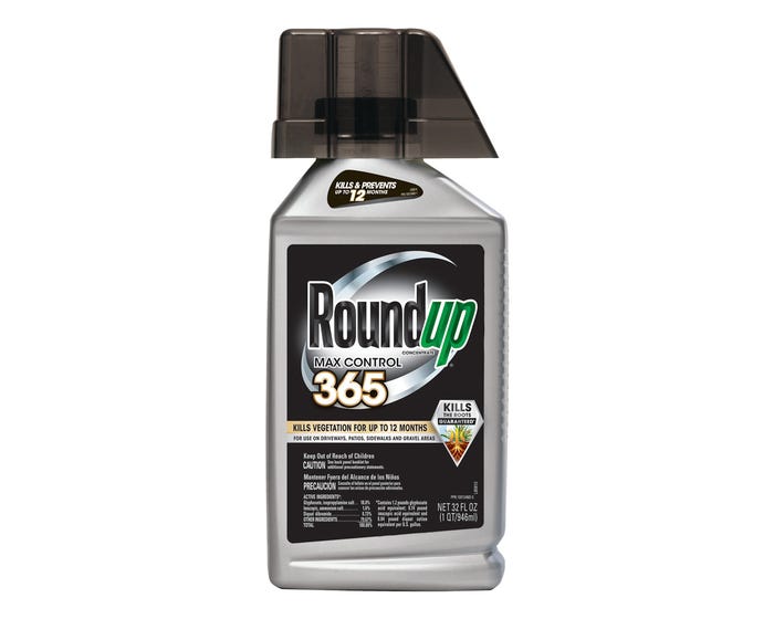 Roundup Concentrate Max Control 365 Vegetation Killer， 32 oz. - 5000610