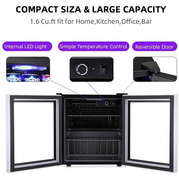 1.6 Cu.ft Countertop Beverage Refrigerator