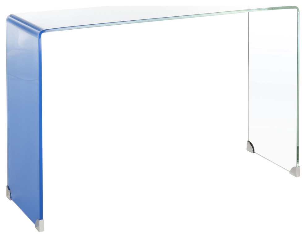 Contemporary Console Table  Minimalistic Design Constructed With Glass   Contemporary   Console Tables   by Decor Love  Houzz