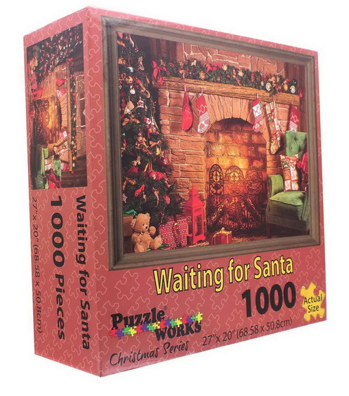 JPW JPW 80802WAIT C Waiting On Santa 1000 Piece Ji...