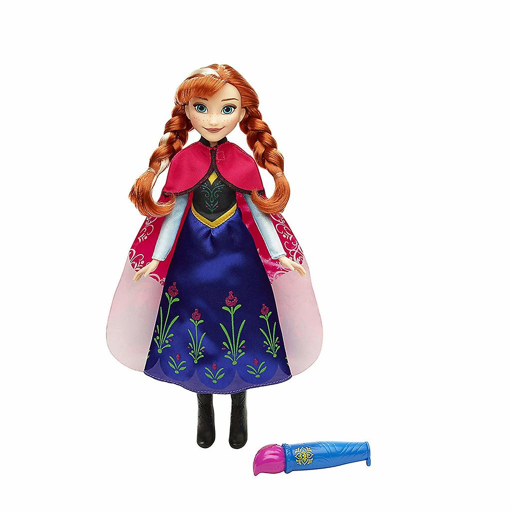 Disney Frozen Anna's Magical Story Cape Doll Frost Docka