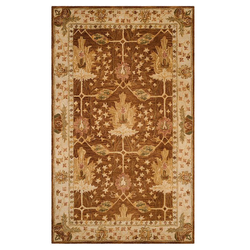 Safavieh Antiquity Shannon Framed Floral Wool Rug