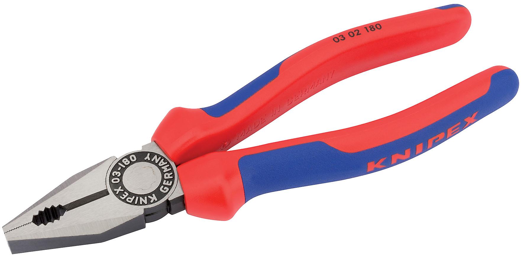 Knipex 69574 180mm Combination Pliers - Heavy Duty Handle