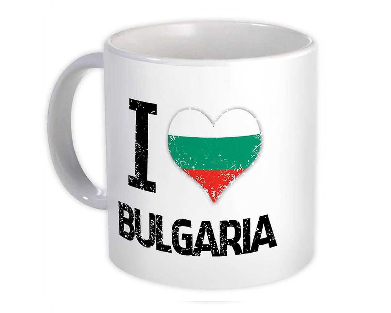 Gift Mug: I Love Bulgaria Heart