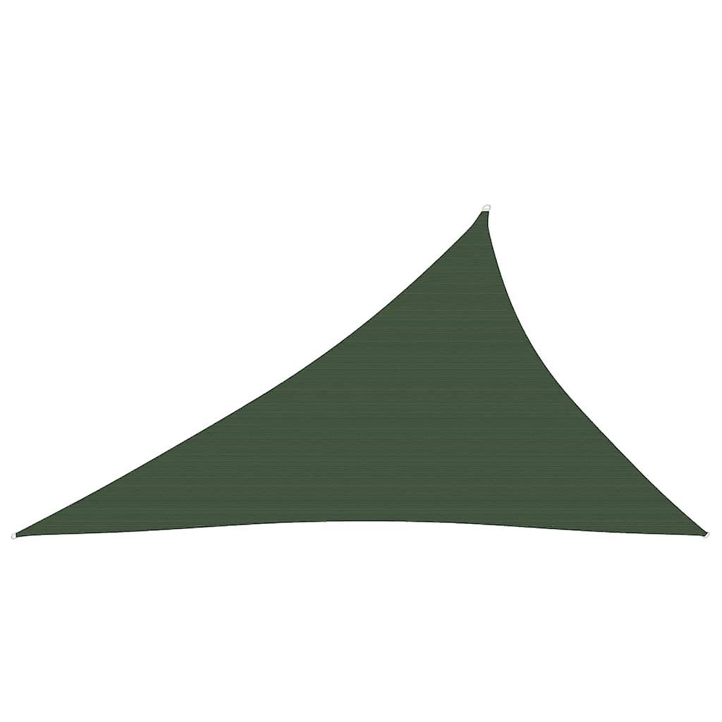 Balcony Dark Green Hdpe Sunshade Sail 3x4x5m