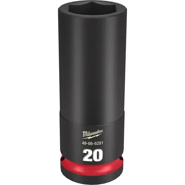 Milwaukee 1/2 Drive 20MM Deep 6 Point Socket