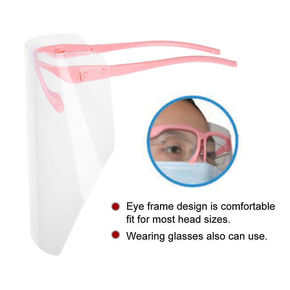 Dental Face Mask Professional Dental Protective Dental Face Shield Detachable Face Shield Pink