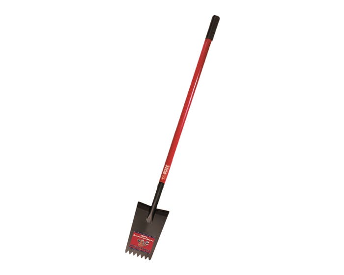 Bully Tools Shingle Shovel， Long Handle Fiberglass - 91116