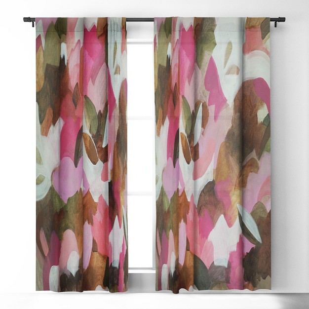 1pc Blackout Window Curtain Panel Deny Designs