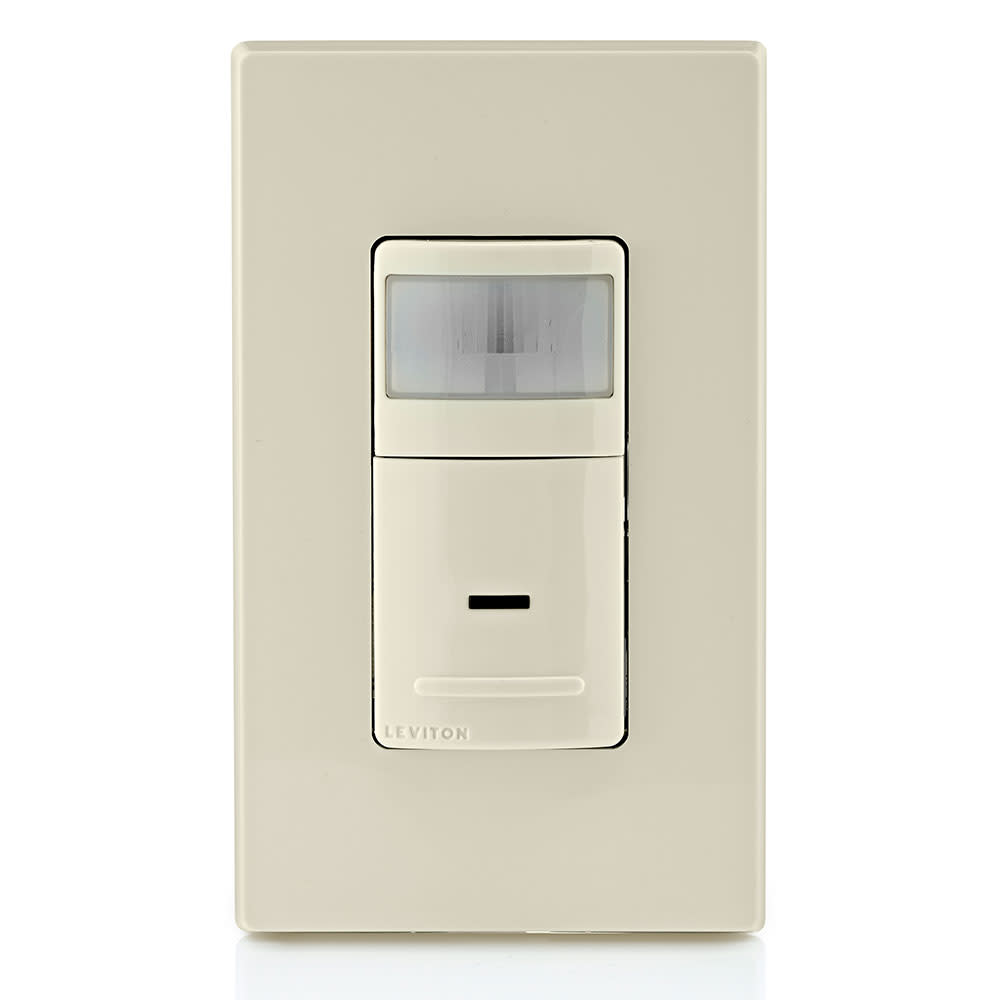 Leviton Decora  Motion Sensor Switch 2.5A 120V Almond Occupancy ;