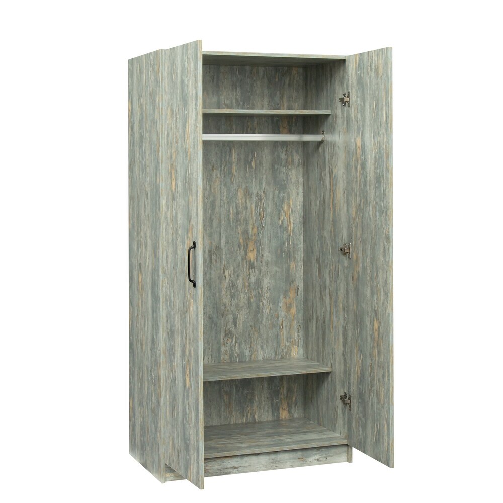 Bedroom High Wardrobe with 2 Doors