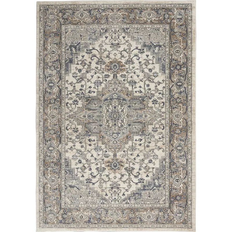 Nourison Concerto Center Medallion Indoor Rug