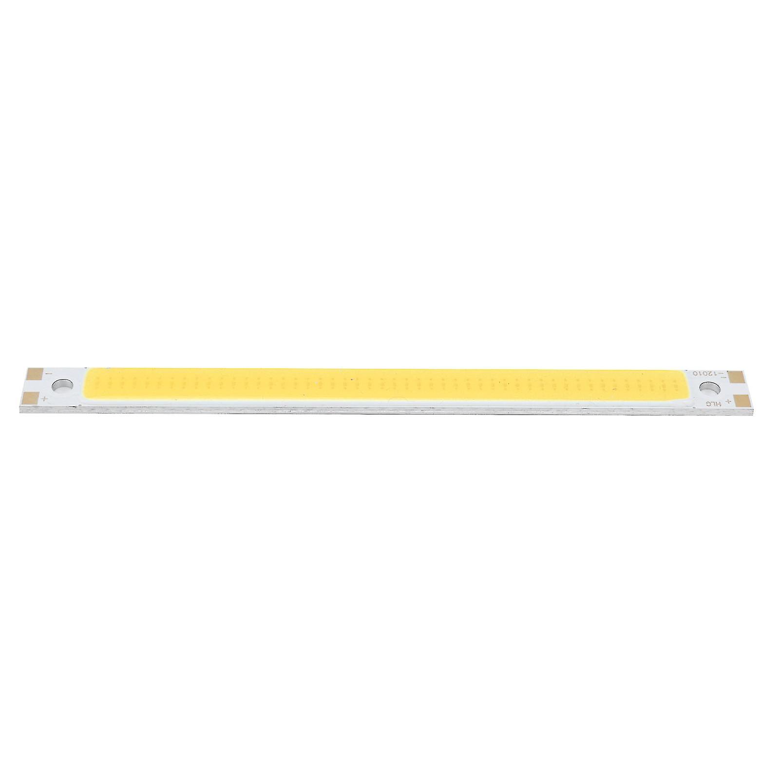 LED Light Chip Panel 3000?6500K/12?14V 10W Integrate COB Light Source 1000lm 120x10mmWarm White