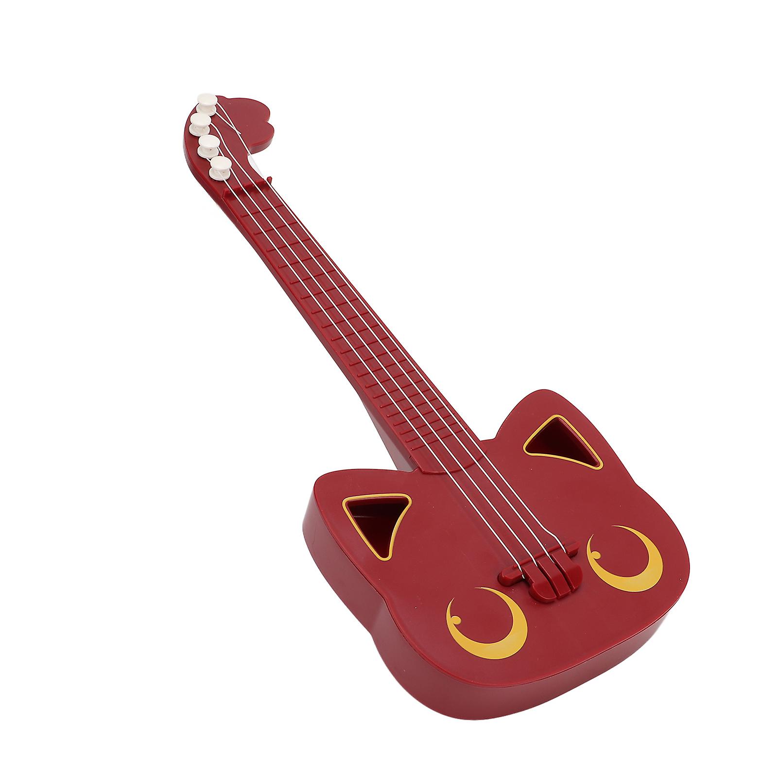 Plastic Ukulele Kids Toy Mini Simulation Guitar Musical Instrument For Beginners Gift