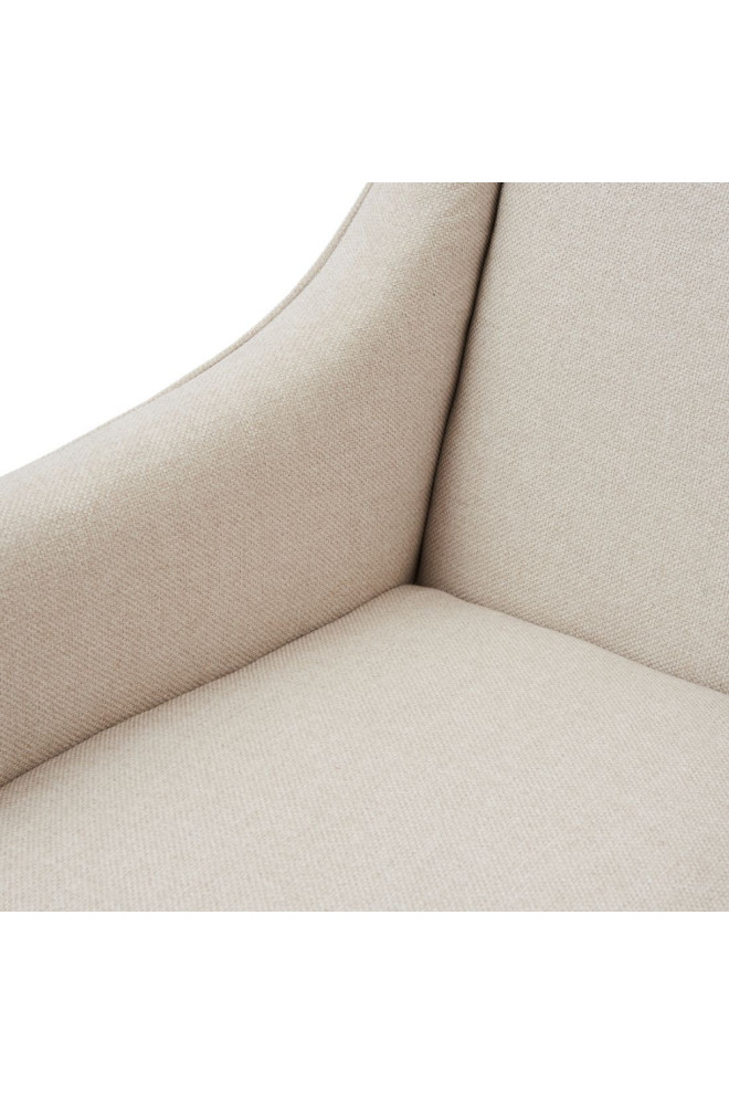 Modern Upholstered Dining Armchair  Rivi√®ra Maison Savile Row   Midcentury   Dining Chairs   by Oroa   Distinctive Furniture  Houzz