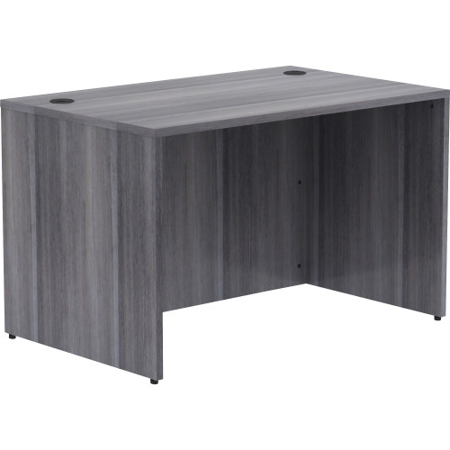 Lorell Weathered Charcoal Laminate Desking Desk Shell (69548)