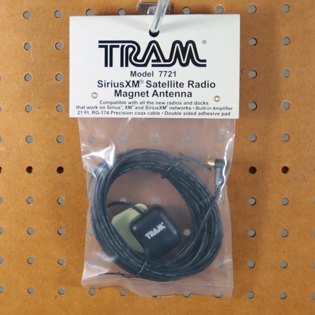 Tram Satellite Radio Magnet mount Antenna With Rg174 Coaxial Cable And Smb female Connector