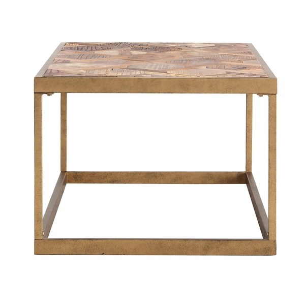 SEI Furniture Darren Reclaimed Wood Rectangle Coffee Table