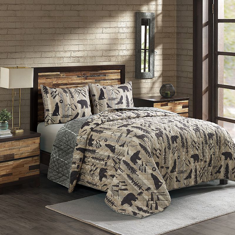 Donna Sharp Forest Weave Quilt Set