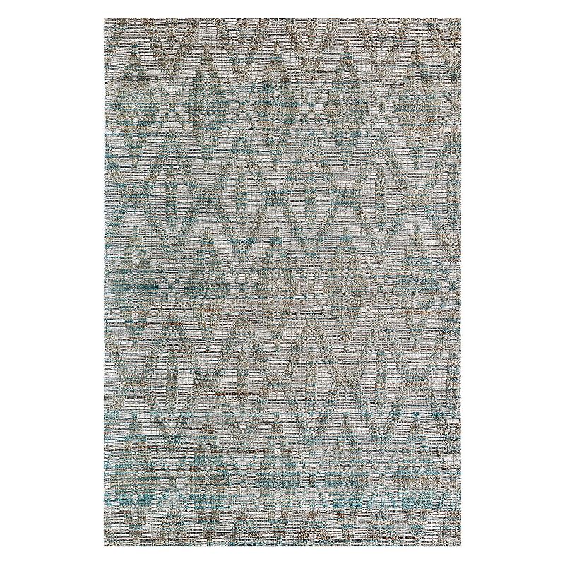 Rugs America Isle Modern Diamond Top Ikat Area Rug