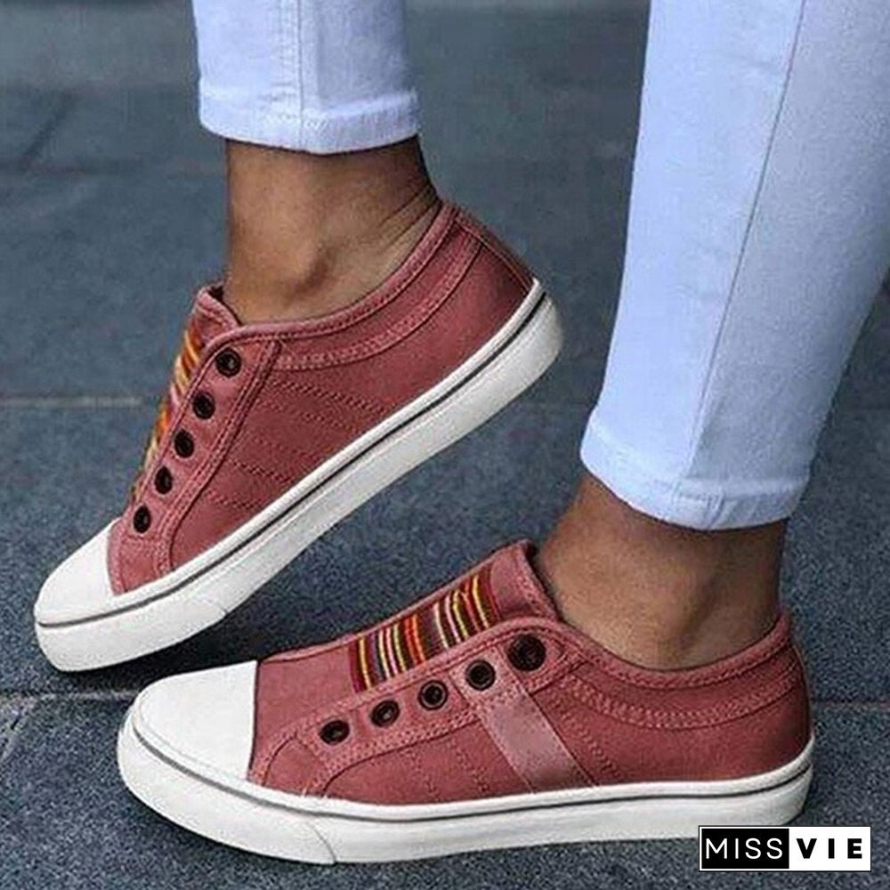 Low-cut Trainers Canvas Flat Shoes Women Casual Vulcanize Shoes New Women Summer Autumn Sneakers Ladies WDHKUN