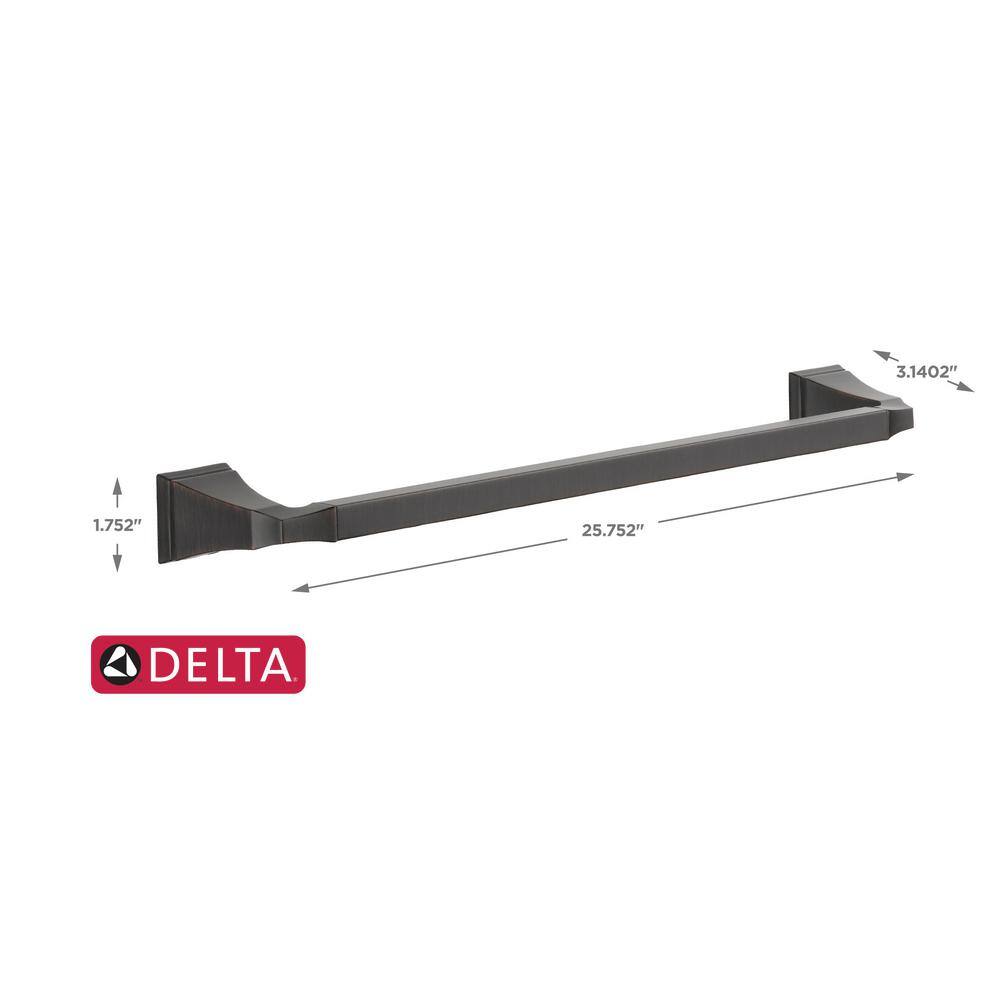 Delta Dryden 24 in. Towel Bar in Venetian Bronze 75124-RB