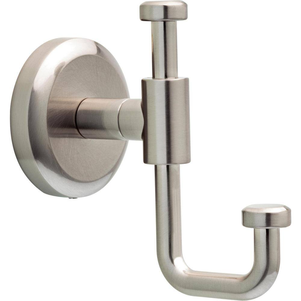 Delta Westdale Single Robe Hook in SpotShield Brushed Nickel WSD35-BN