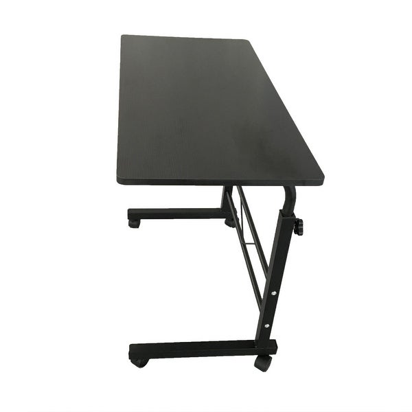 Removable P2 15MM Chipboard and Steel Side Table Black