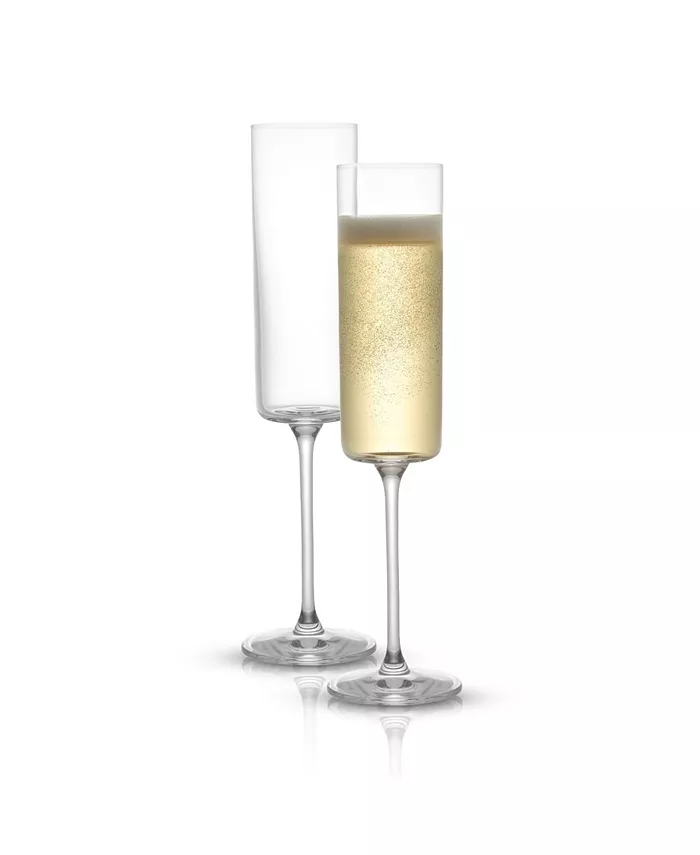 JoyJolt Claire Champagne Glasses Set of 2