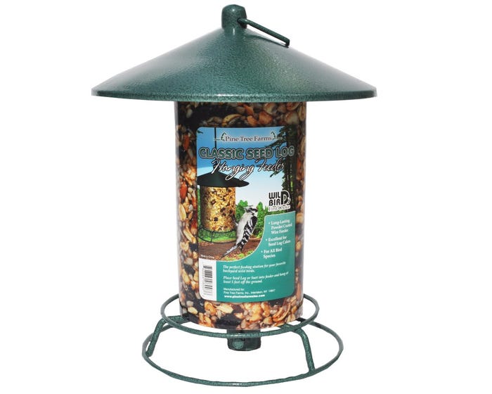 Pine Tree Farms Classic Seed Log Hanging Feeder - 8010