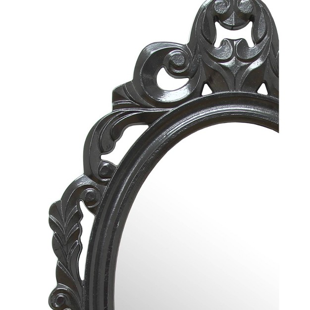 X 23 25 quot Baroque Mirror Black Stratton Home D cor